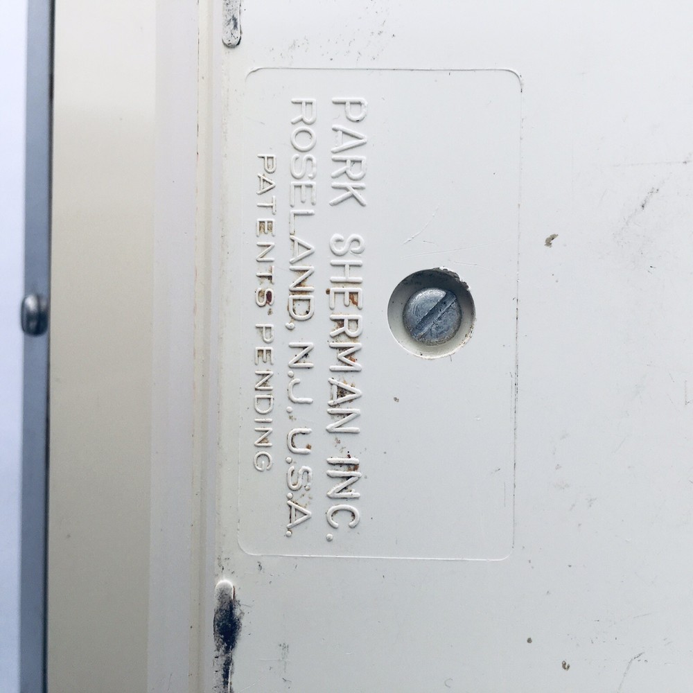 VINTAGE Park Sherman Mail Postal Scale "The Postage Computer" 1 Lb Capacity EUC