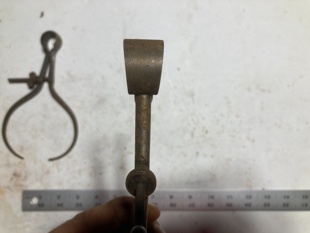 2 Vintage Precision Compass Divider For Carpenter Quality Drafting 6"