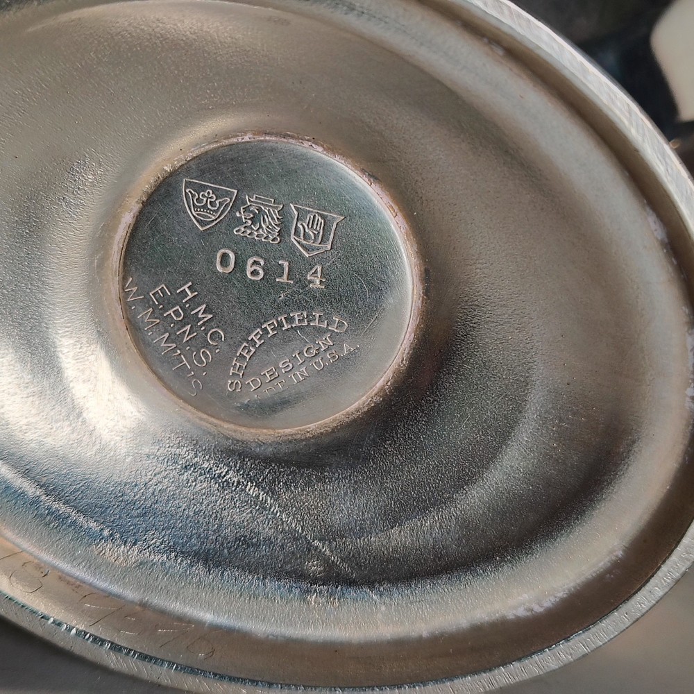 Silver coffee set, Remembrance/ shefield 1960