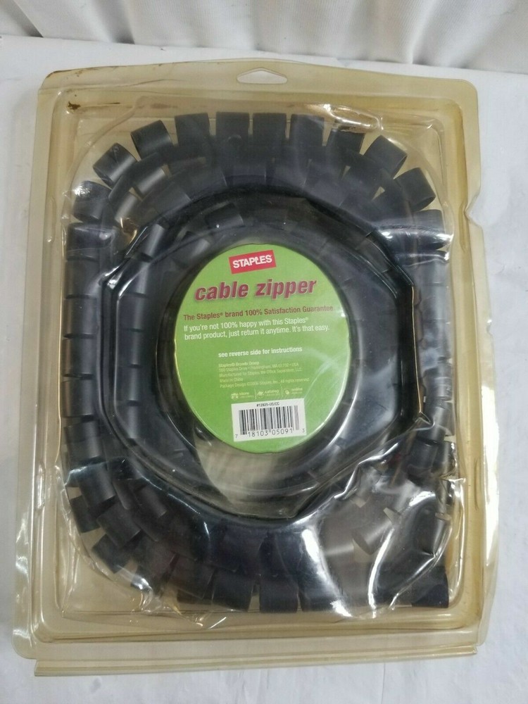 NIP STAPLES Cable Zipper Wire Manager