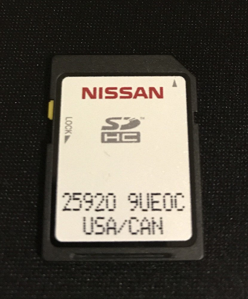GENUINE NAVIGATION SD CARD MAP 25920-9UE0C  (OEM)