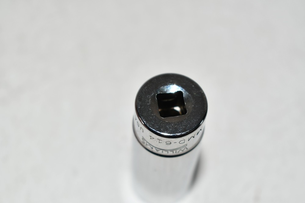 Williams MMD-614 1/4'' Dr Deep Socket, 6PT 14MM