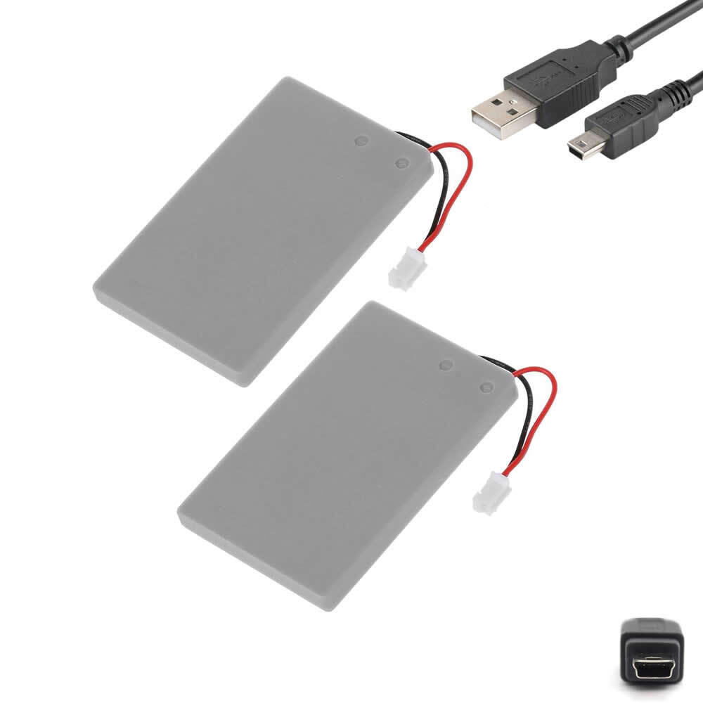 2PC FOR Sony PS3 Dualshock 3 Wireless Controller BATTERY 3.7V Sixaxis LIP1359