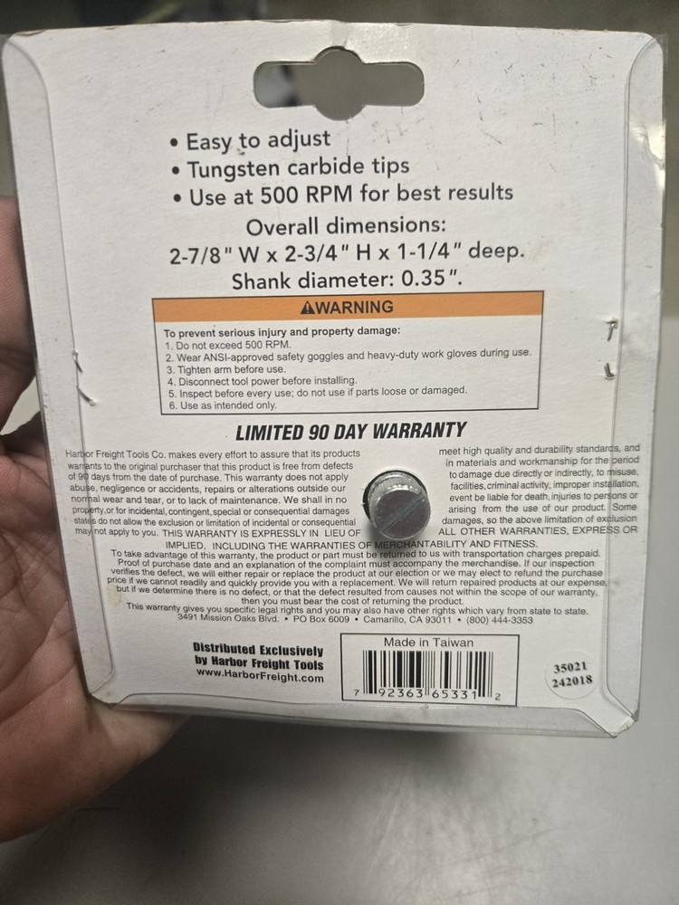 Circular Tile Cutter Drill Master