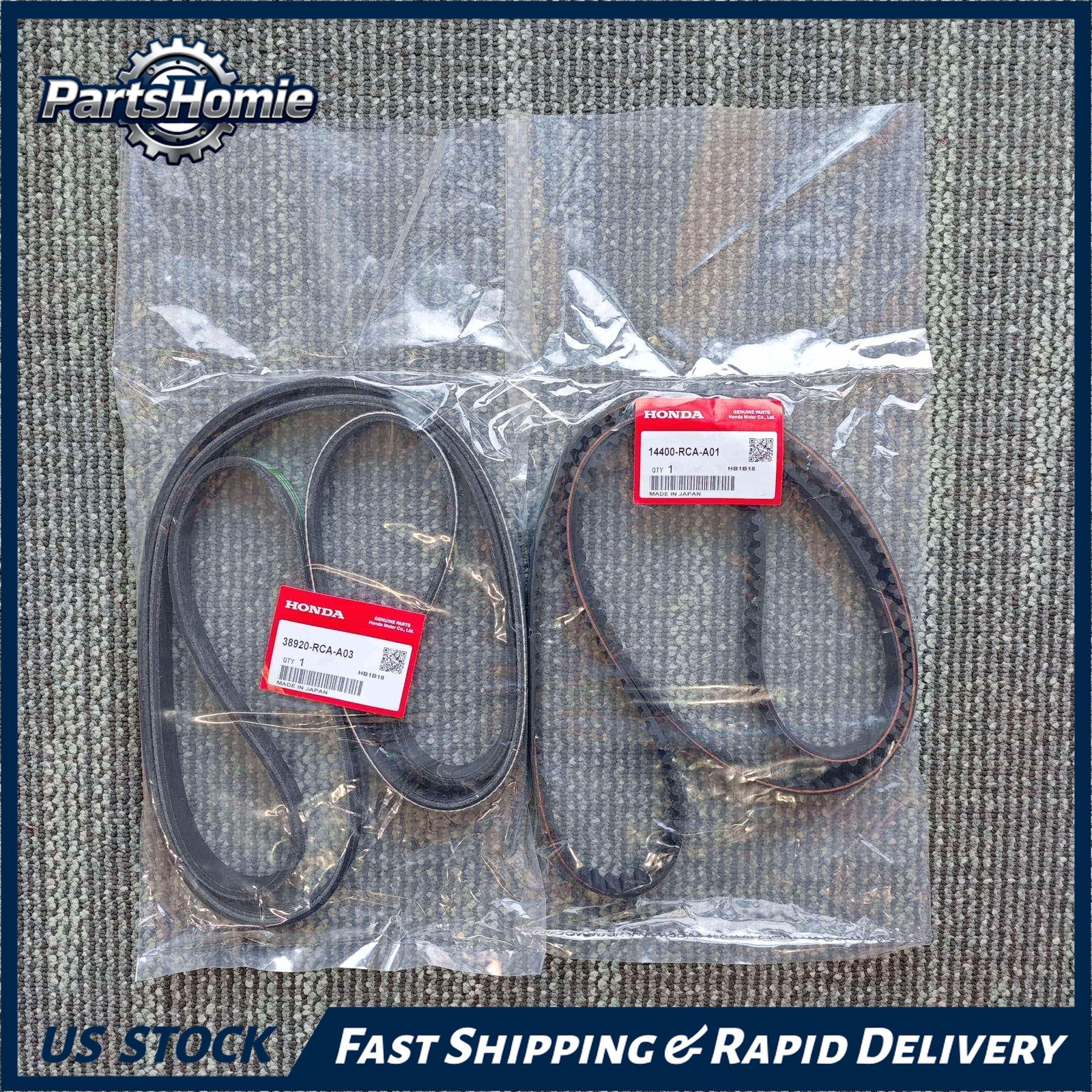 OEM 9Pcs Timing Belt Kit W/ Water Pump for 3.5LV6 Honda Acura Accord Odyssey MDX