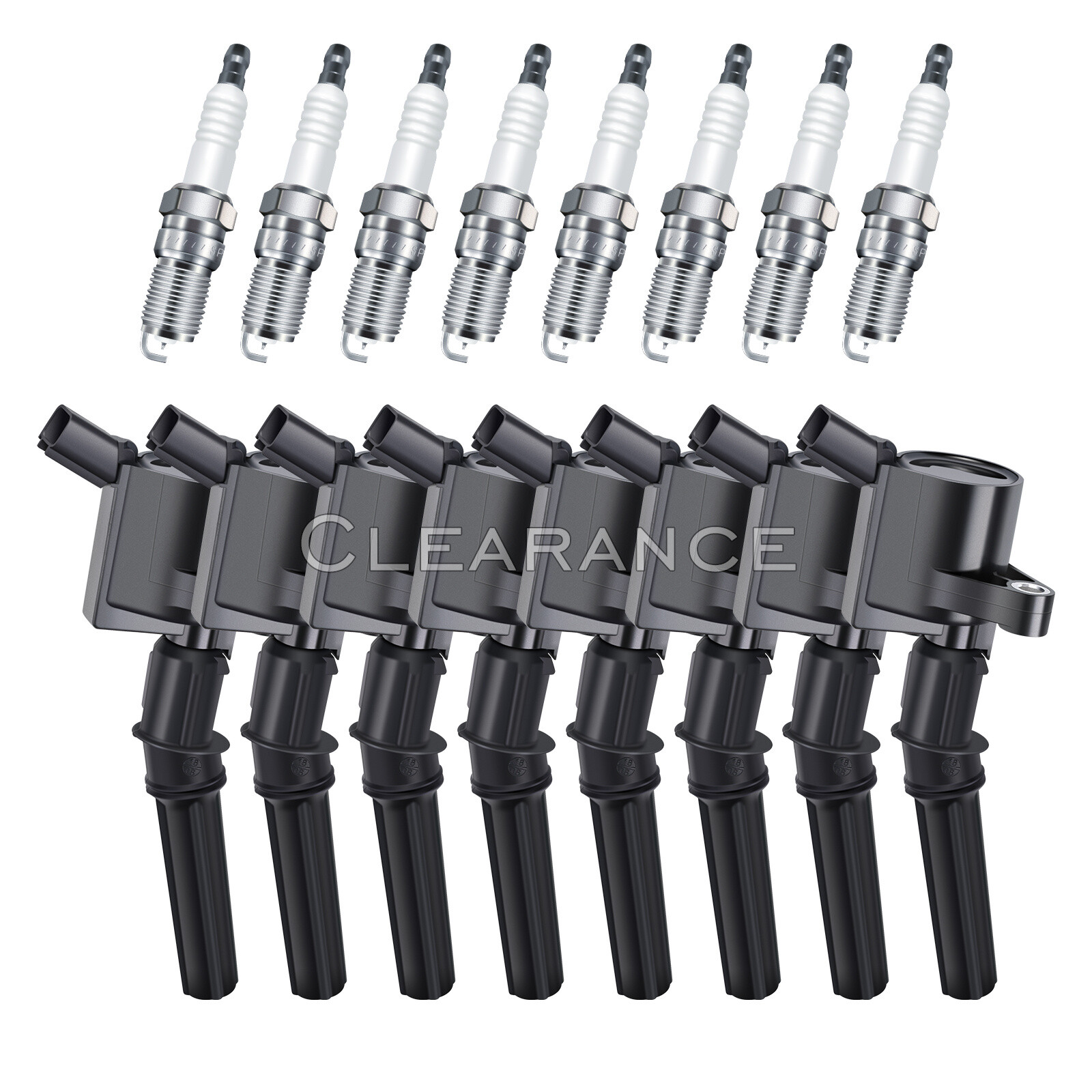 Ignition coil DG508 & Motorcraft Spark Plug SP479 for Ford F150 4.6L 5.4L FD503