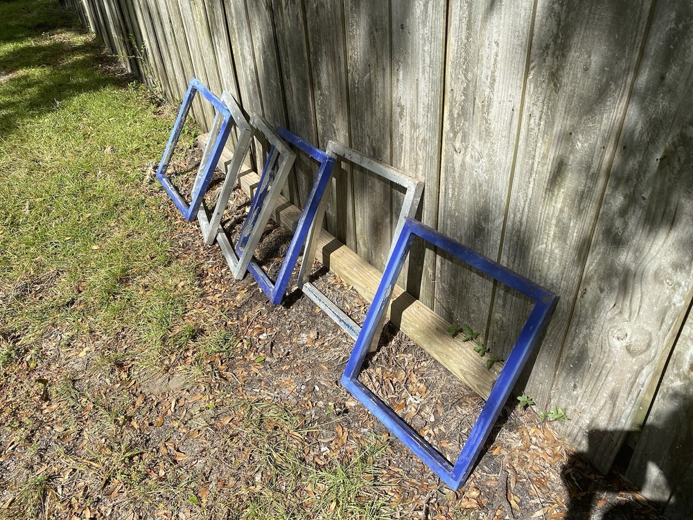 Aluminum Silkscreen Frames Welded