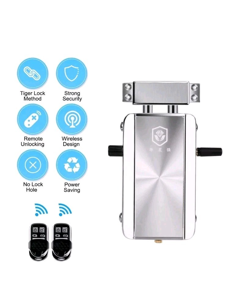 Wireless Smart Door Lock Bluetooth Remote control Deadbolt Hidden Keyless TTLock