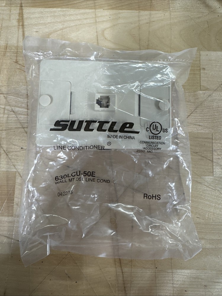 Suttle Wall Mount DSL Adapter Mount Filter 630LCU-50E