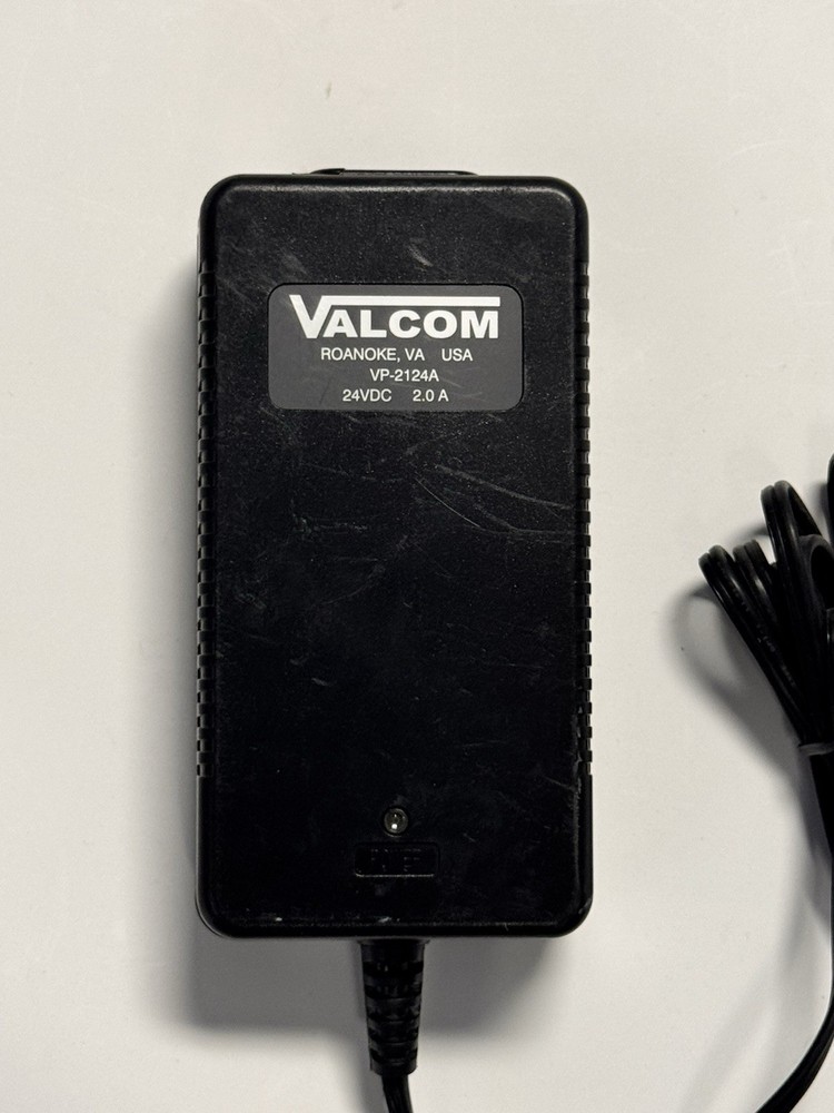 VALCOM VP-2124A Power Supply Adapter 24V 2A