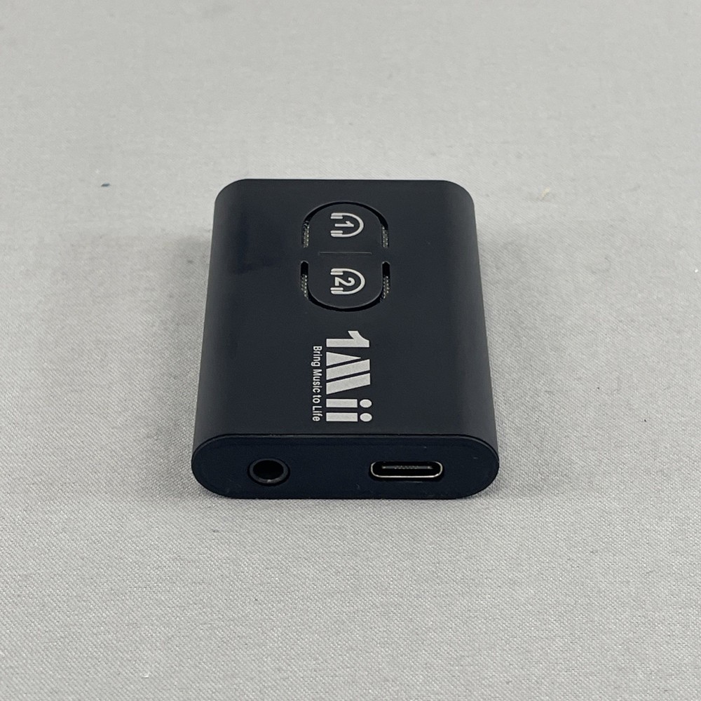 1Mii Transmitter Receiver Bluetooth 5.3 ML300 B0305 Black - New Open Box