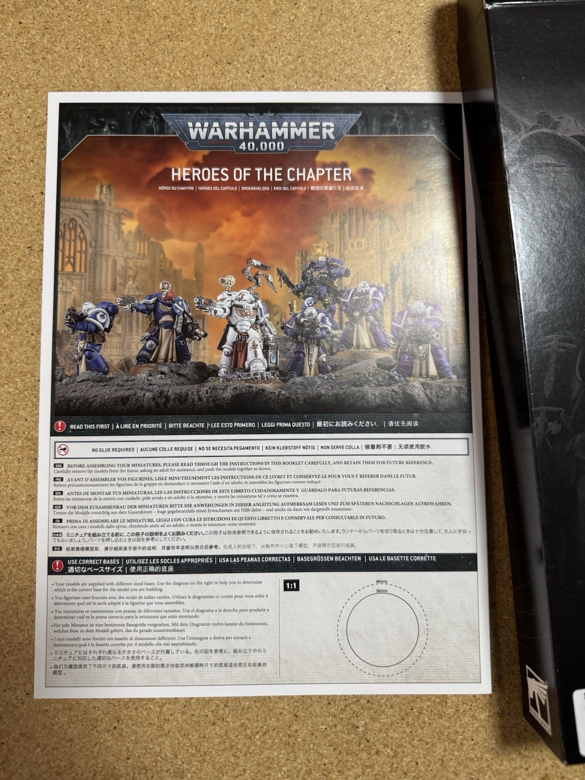 Warhammer 40k - SPACE MARINES - HEROES OF THE CHAPTER - BRAND NEW