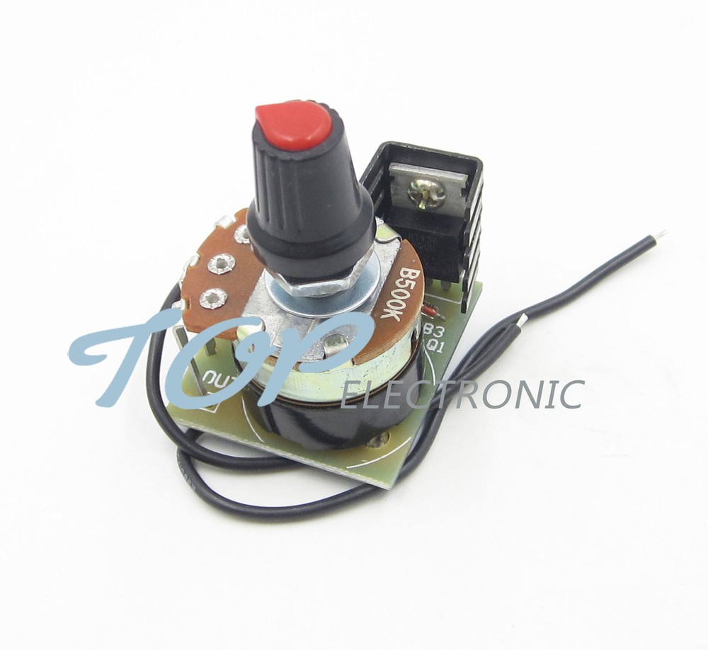 220V 500W BT136 Light Voltage Temperature Speed Adjust Switch