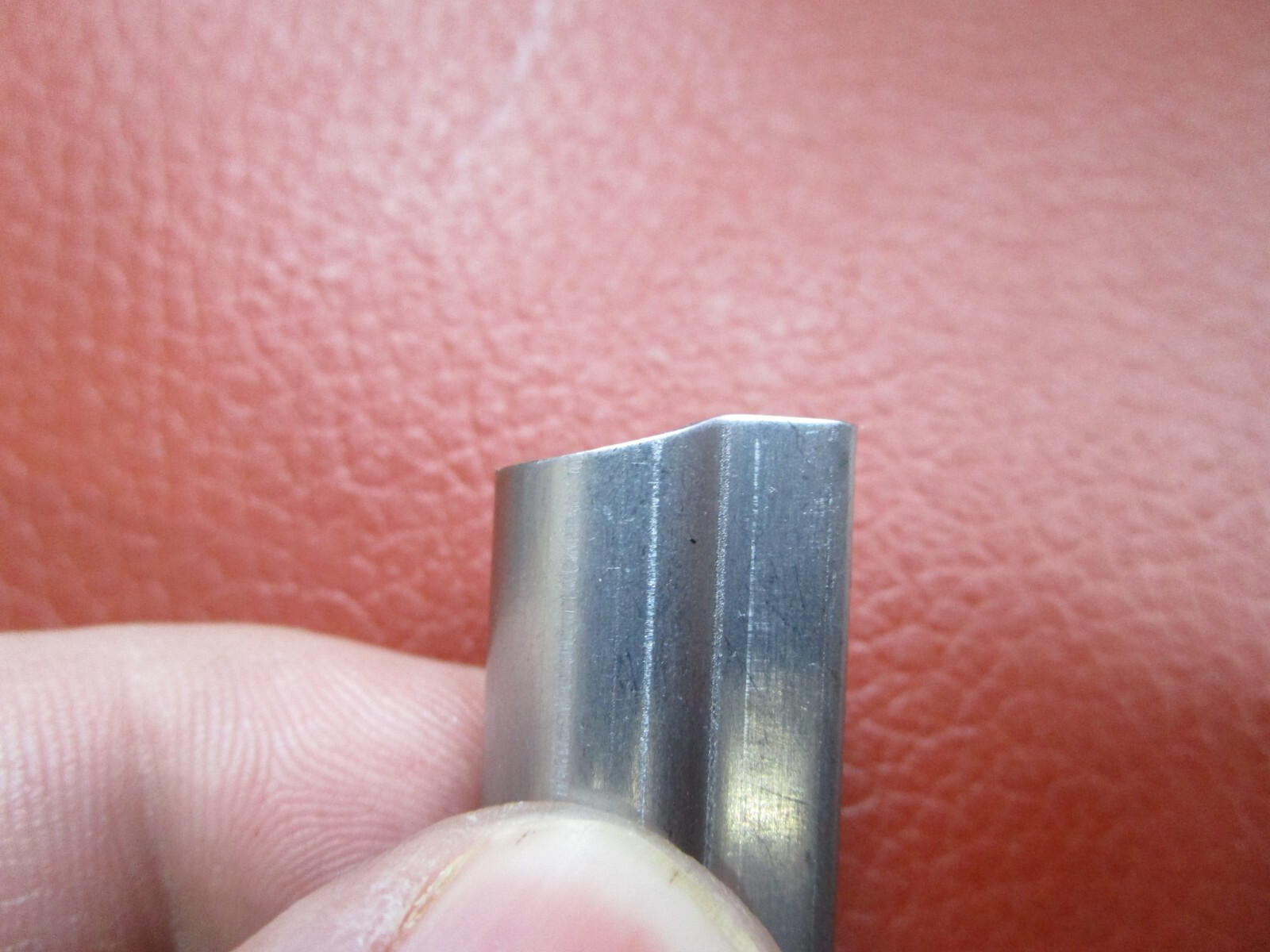 Winchester 43 70 71 94 88 100 style front sight hood in the white you finish