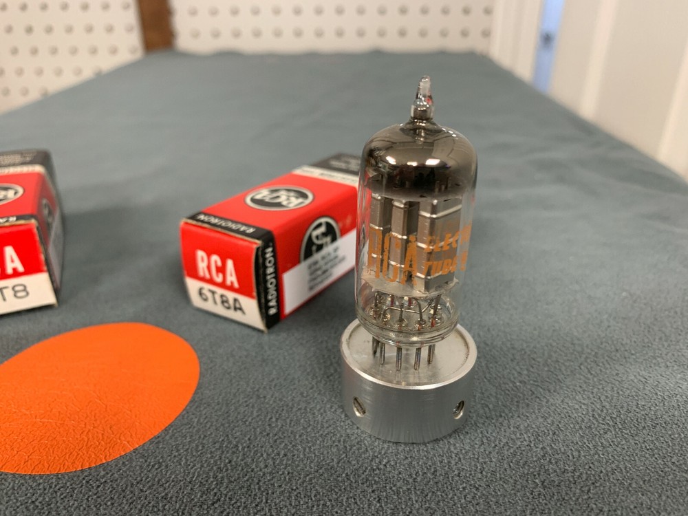 2x RCA 6T8 Matched Pair - Amplitrex Tested