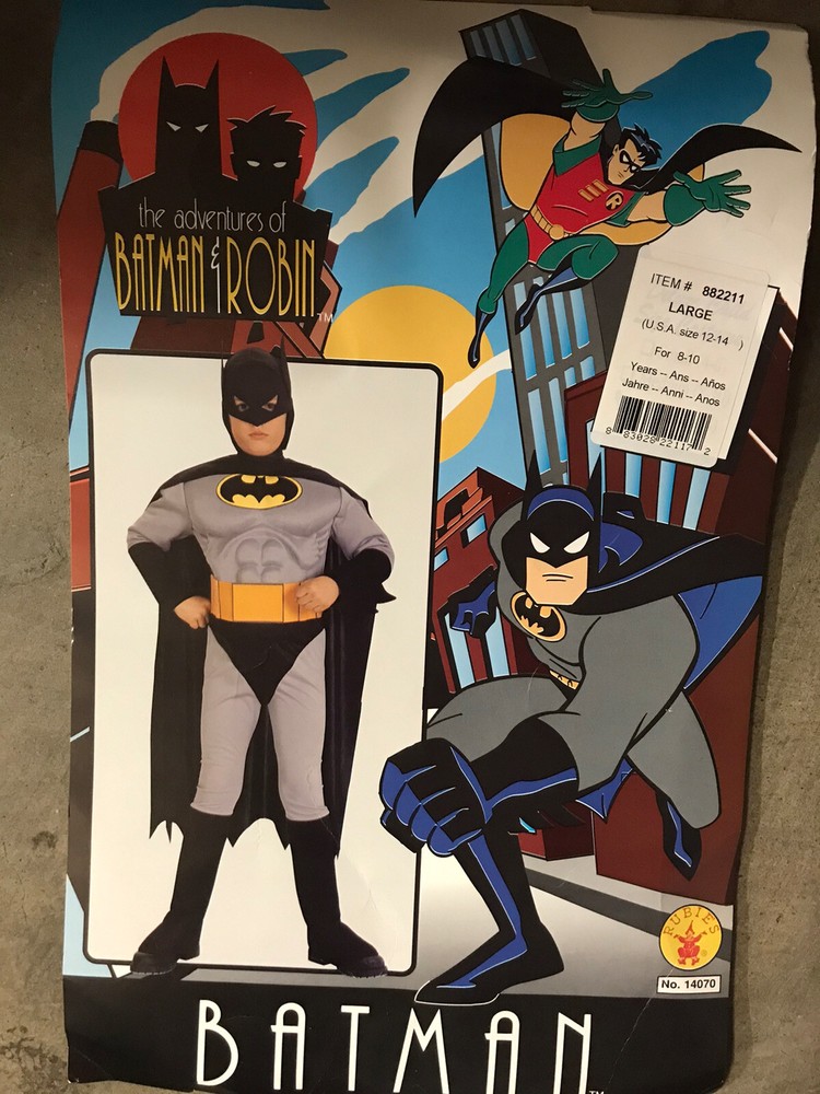 Batman Costume Child Size Large