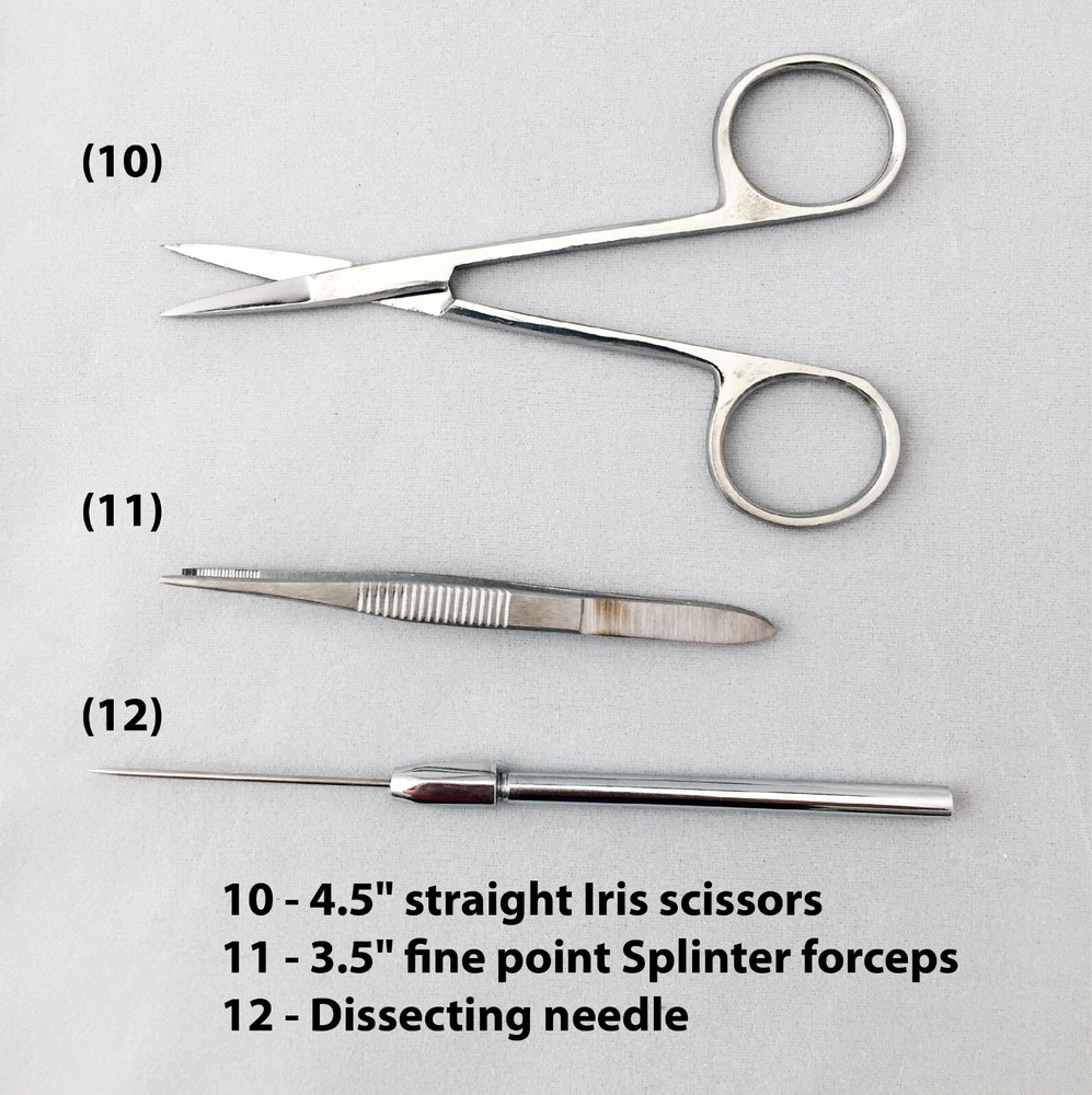 Microscope Slide Accessory Kit - Premium Set to Make Your Slides