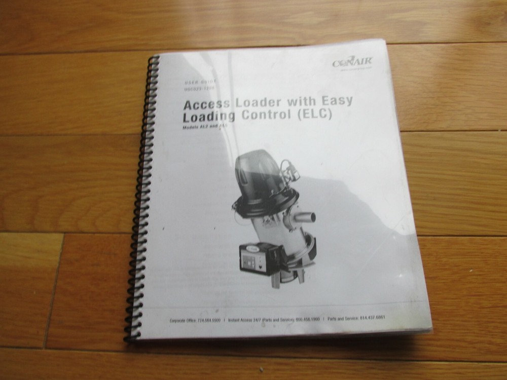 Conair Access Loader W/Easy Loading Control (ELC) Manual! Exc. Cond! The BEST!