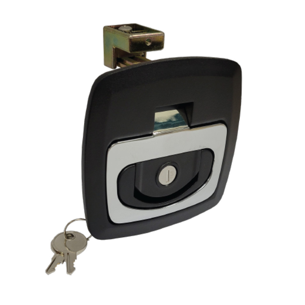 4" x 4" Lockable Tail Latch Doors Trucks Toolbox Cabinets Ample Grip Easy