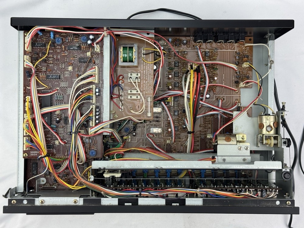 Sansui SE-9 Stereo Graphic Compu-Equalizer Black