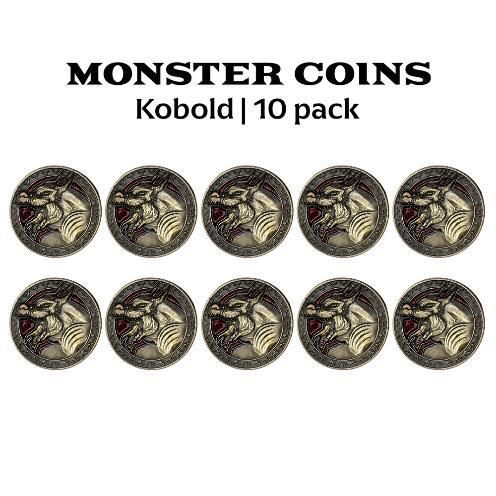 Monster Coins - Kobolds - 10 Pack
