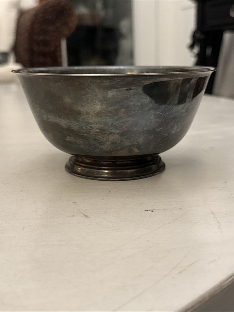 Paul Revere Silver Candy Dish, Oneida Silversmiths