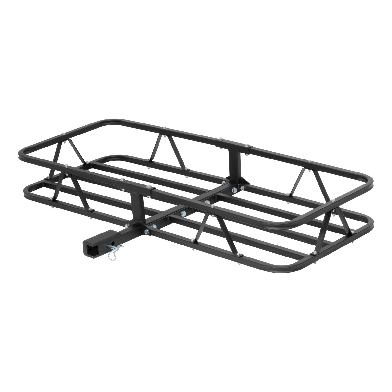 48x20" Basket-Style Hitch Cargo Carrier Fixed 1-1/4" Shank w/ 2" Adapter 500 lbs