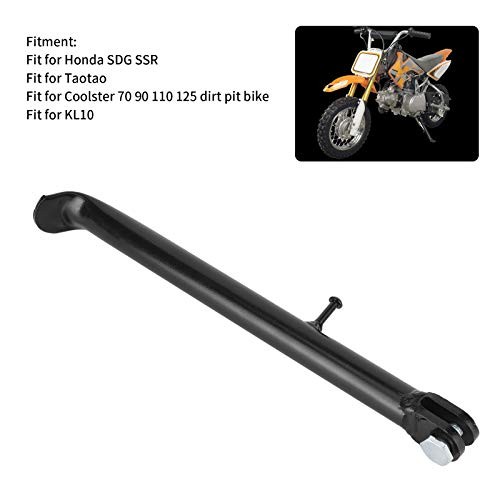 12in Kick Stand with Spring Motorcycle Side Kickstand Support Replacement