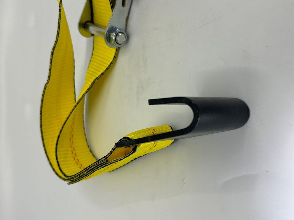 2"X27' Ratchet Strap with Flat Hook 2 Pack