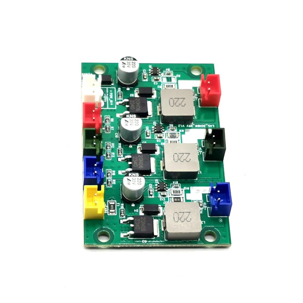 Driver Board For RGB 6W Laser Module Analog Control