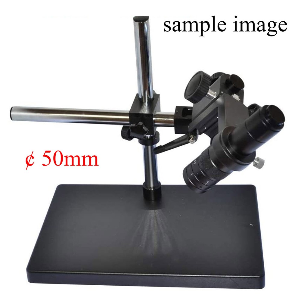 Microscope Large Stereo Boom Table Stand 50mm Ring Heavy Duty Holder Adjustable