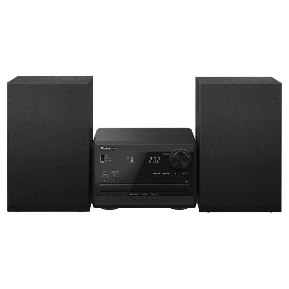 Panasonic Compact Stereo System with CD Player Bluetooth FM Radio and USB with
