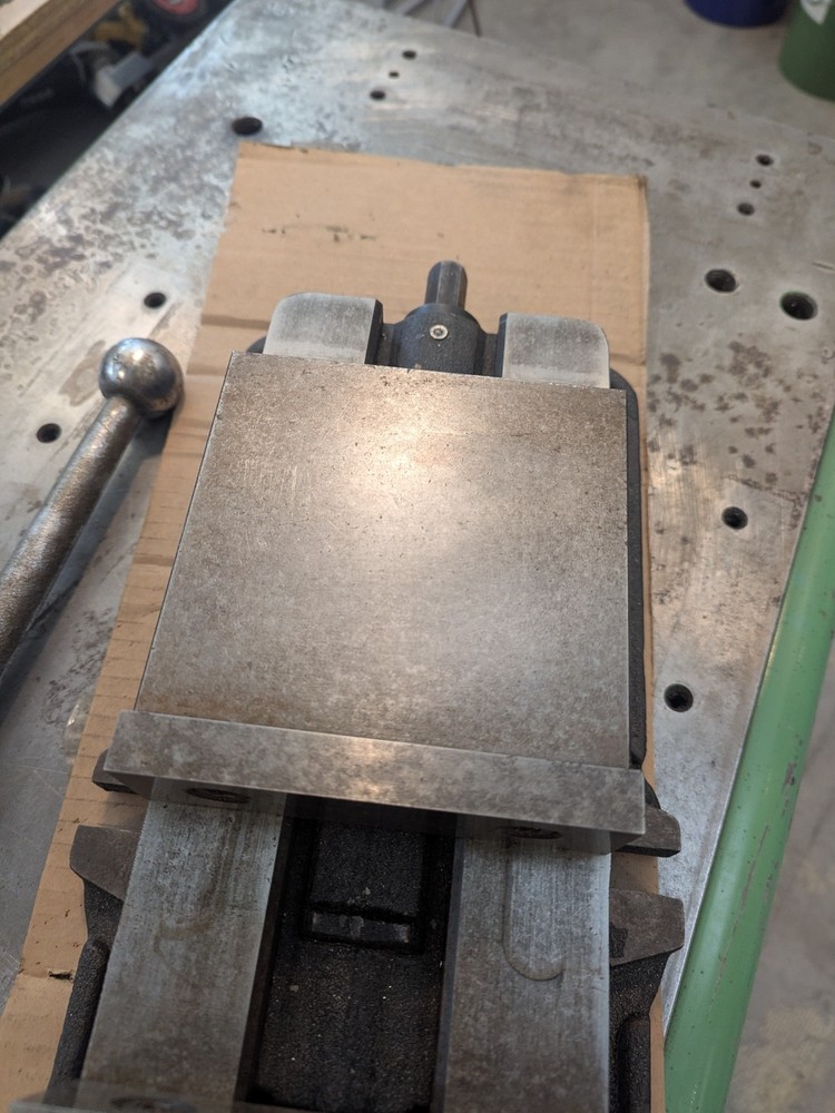 5" Machine Vise precision, MSC Posi-Lock, 4-7/8" opening