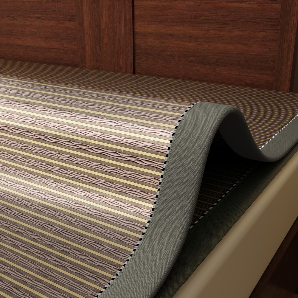 Bamboo Mat 2026 Summer Sleeping Mat Cooling Bed Mat Folding Multi Size 凉席 光滑竹席 棕