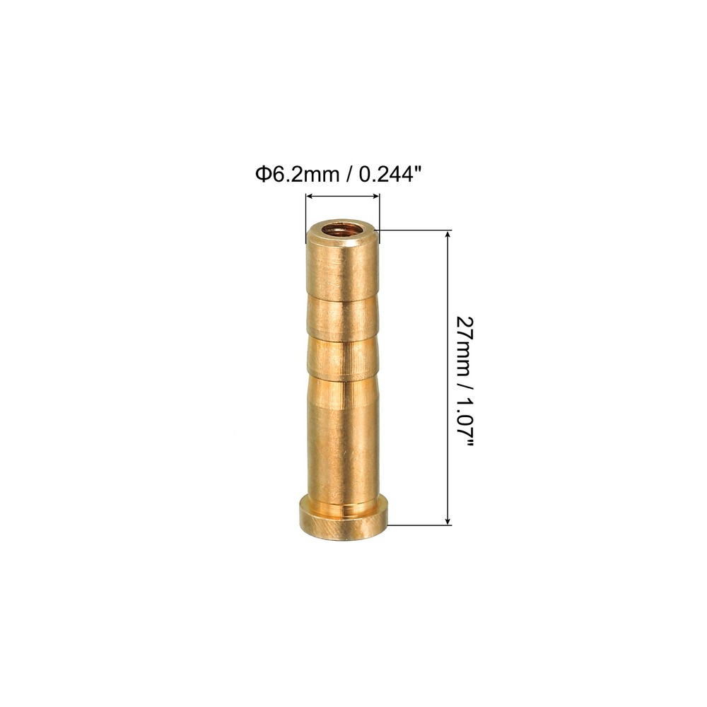 12 Pack 50 Grain Archery Arrow Brass Insert Insert Screw Copper Brass Arrow