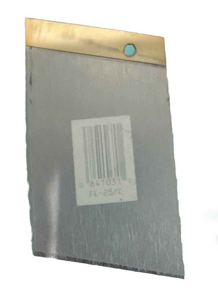 Self adhesive Reflective “B” letter chrome 2/12”X4”
