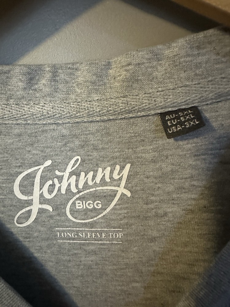 Johnny Bigg 3XL Grey Crew neck