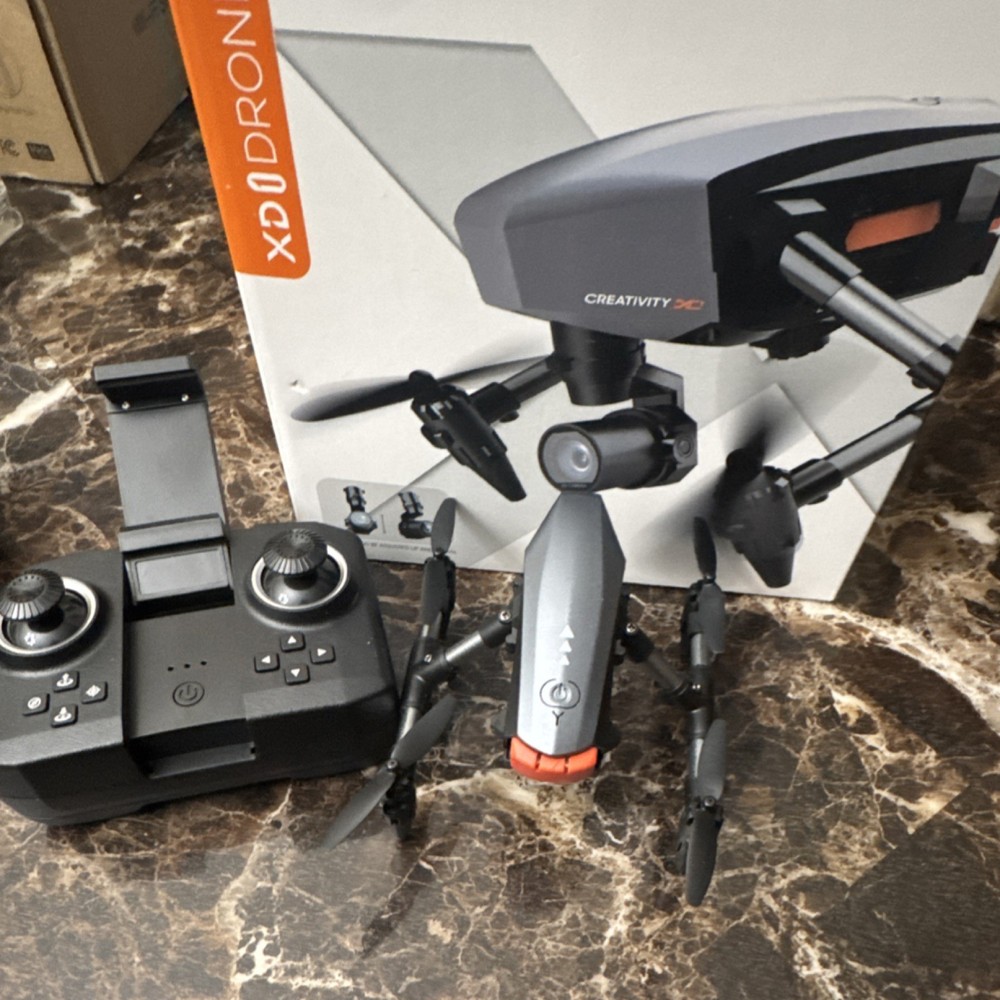 Creativity XD1 Ready to Fly Drone, Remote Controller, Camera