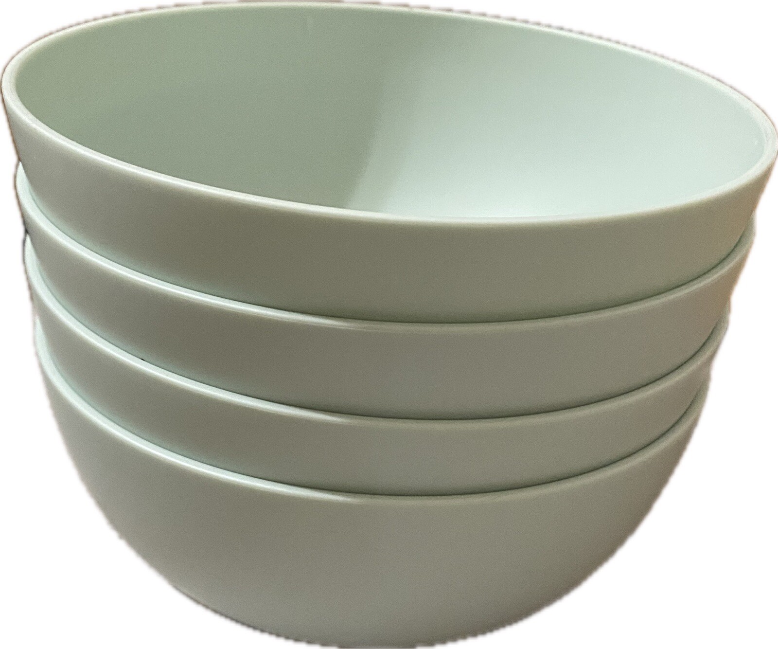 Room Essentials Set Of 4 Mint Green37 oz. Plastic Dining Cereal Bowl 200-05-0028