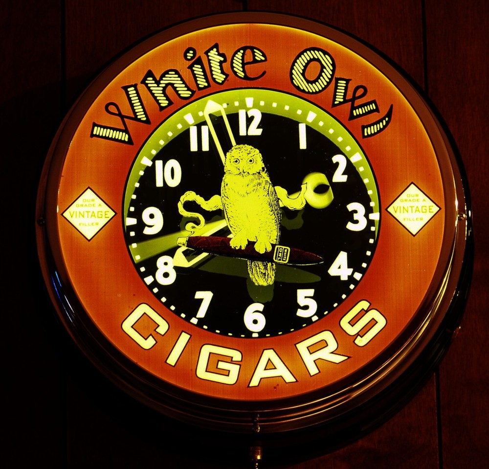 Glo-Dial Neon Clock Crescent Moon Second Hand--2-56 Thread Bushing (NOS)