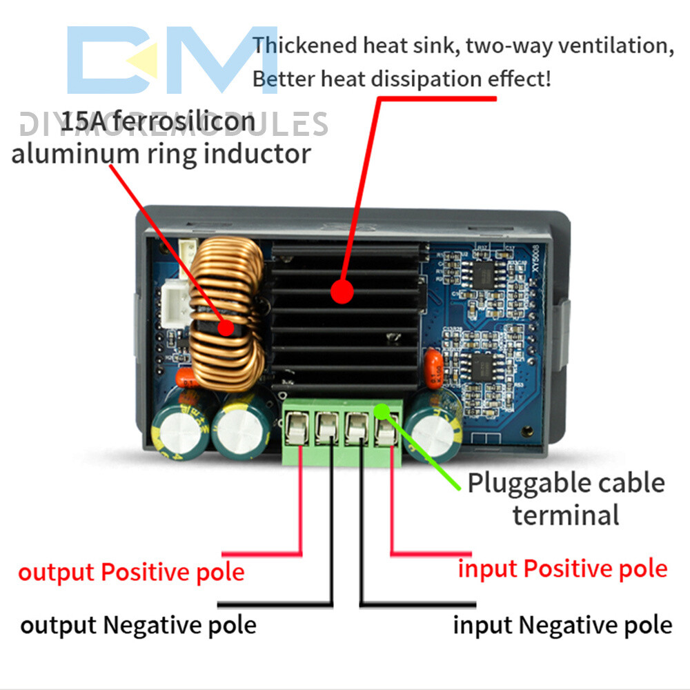 Adjustable CNC Regulated Power Supply Module Constant Volt&Current DC Step-down