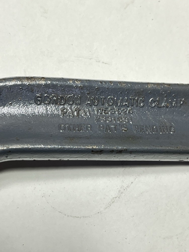 Vintage Gordon Automatic C Clamp Used