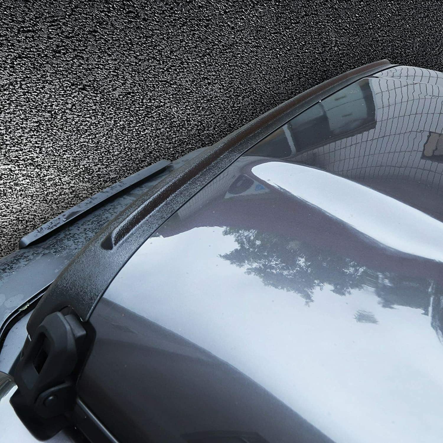 Hood Stone Guard Hood Air Deflector Bug Shield Fit For 2018-2022 Jeep Wrangler