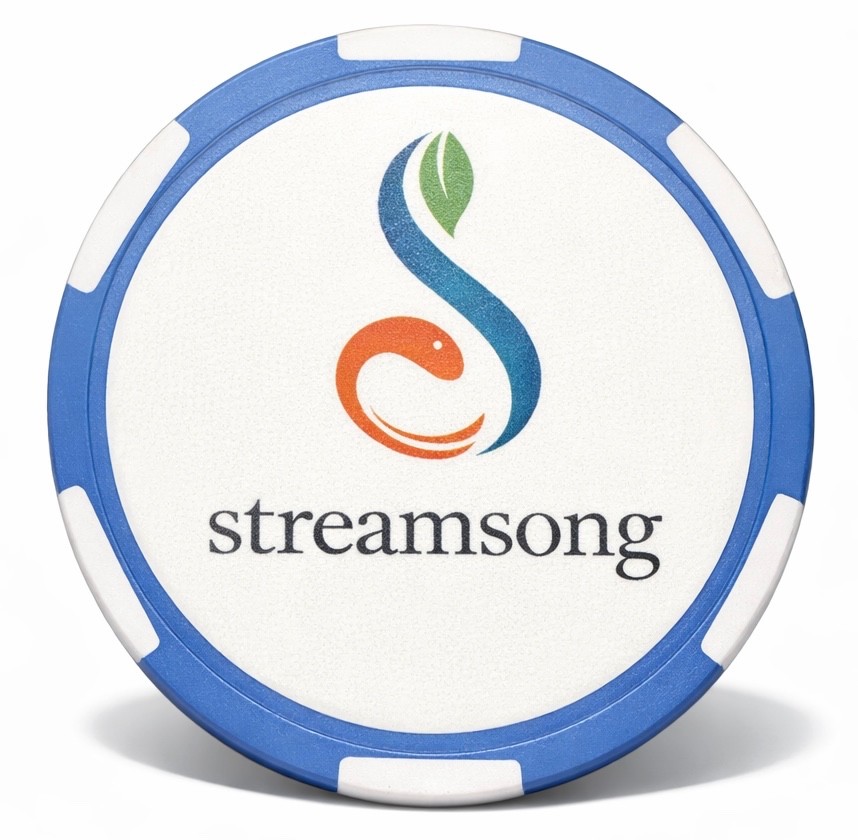 Streamsong - Poker Chip Golf Marker