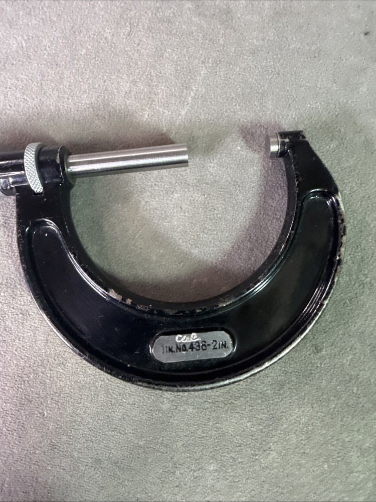 Starrett No.436 2-inch Micrometer