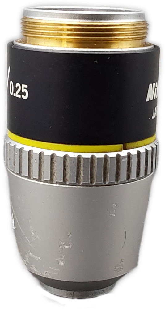 Nikon E Plan 10x 0.25 Numerical Aperture Microscope Objective Lens