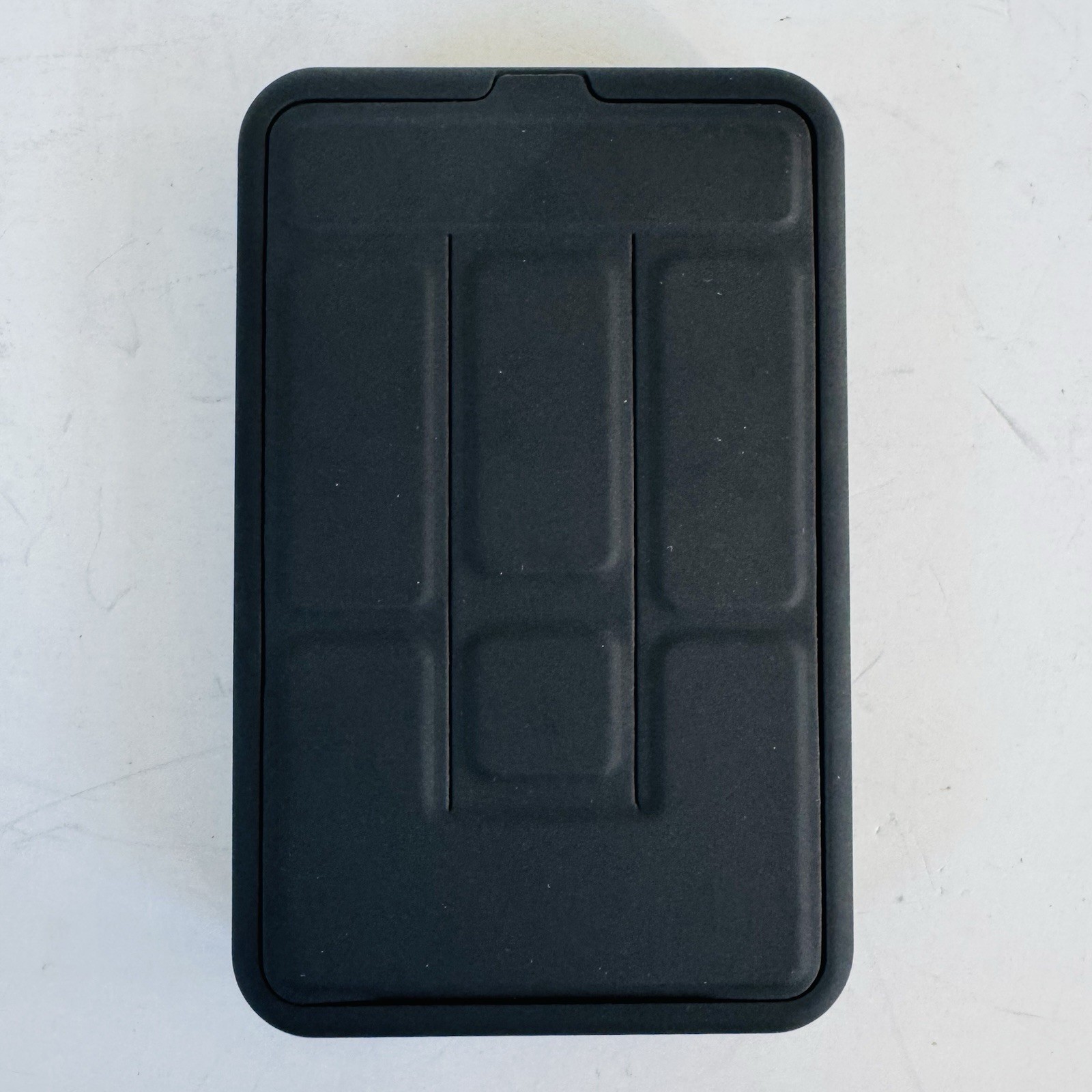 Ultra-thin Mini Power Bank Portable Quick Charge LED Display Super Current Black