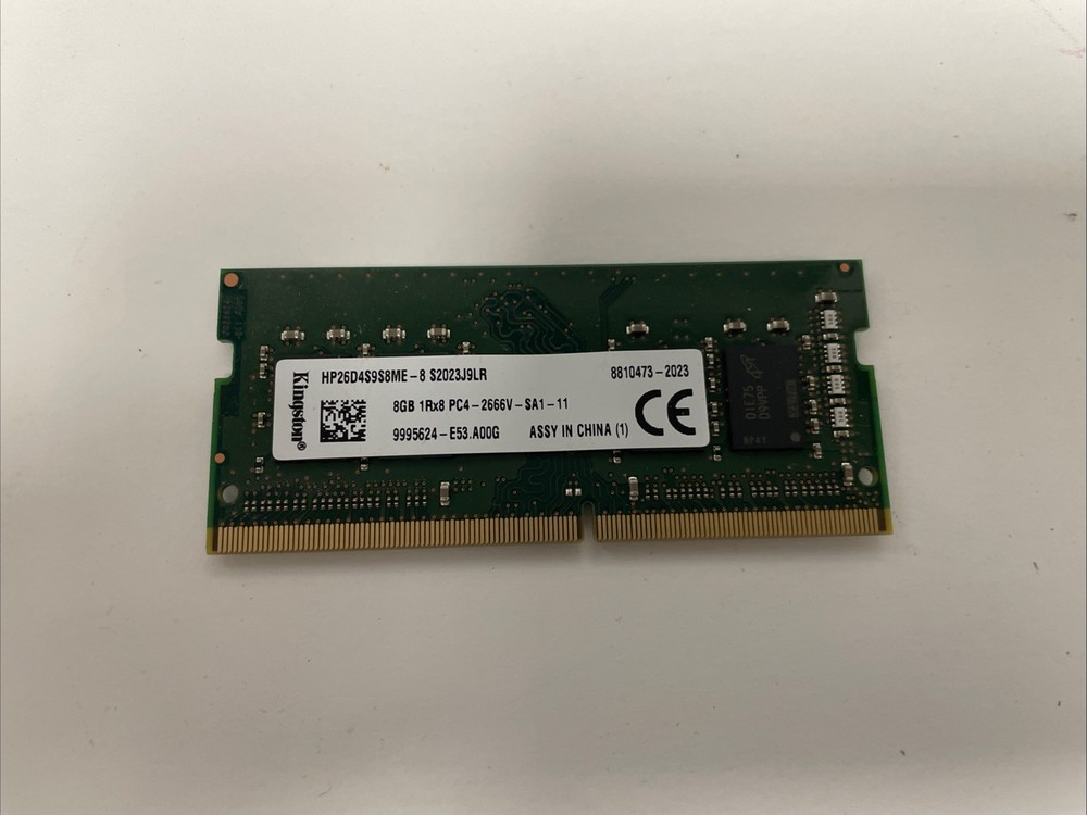 kingston 8gb 1rx8 pc4-2666v-sa1-11