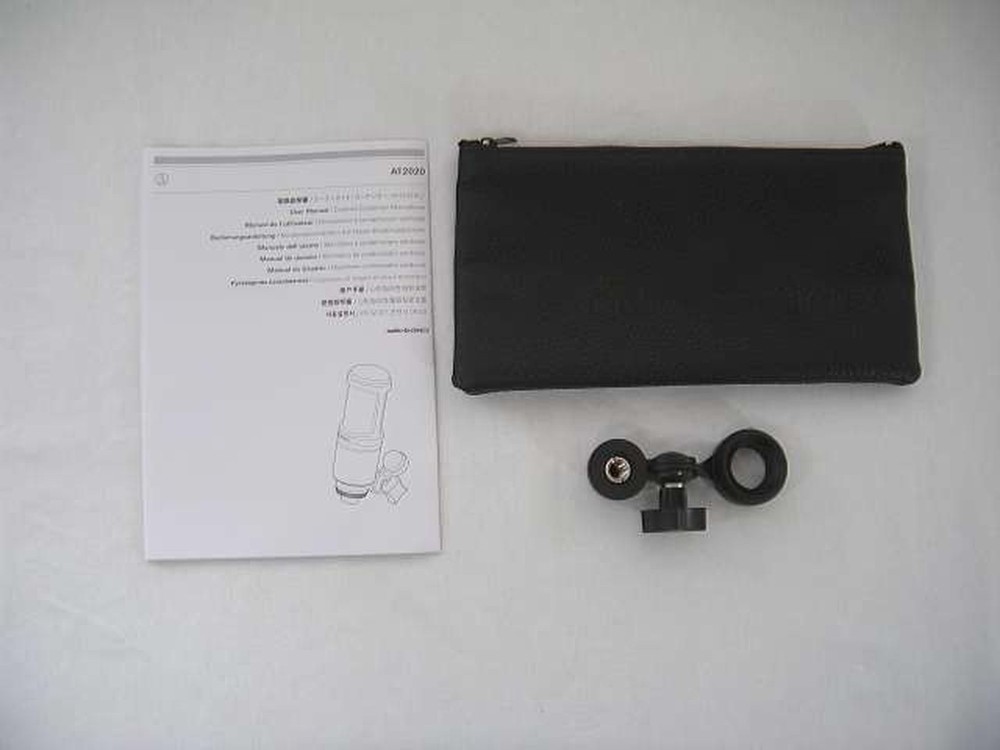 AUDIO-TECHNICA Condenser Microphone AT2020 Used