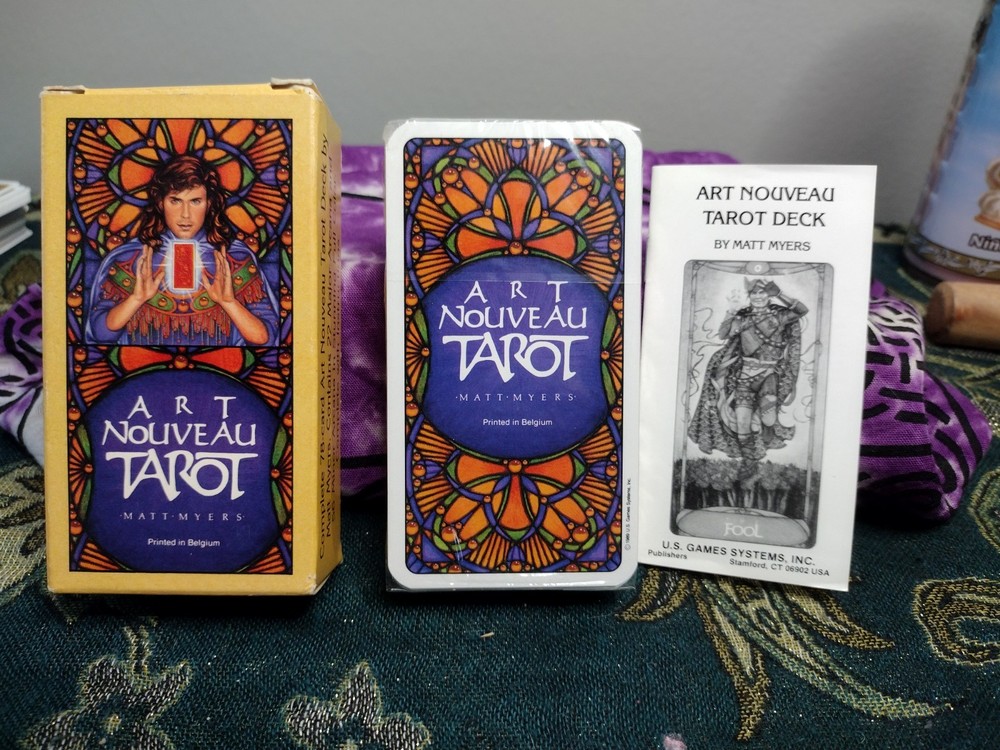 Art Nouveau Tarot 1989 Sealed